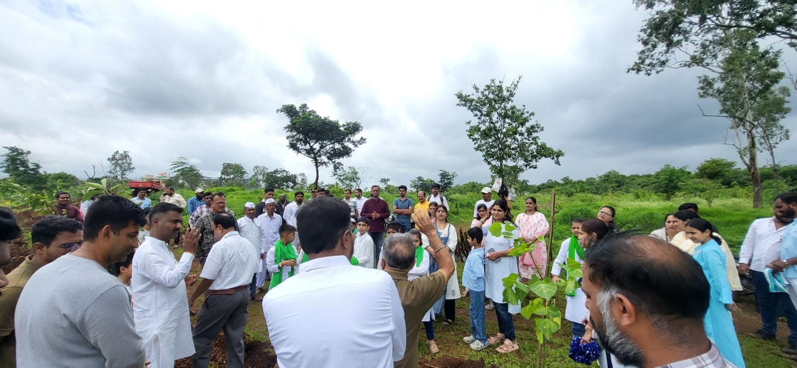 Choksi School Pune Students Performing Tree Plantation Awareness Dance Act